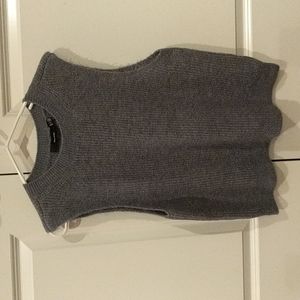 Vero Moda women's knit dark gray sweater vest